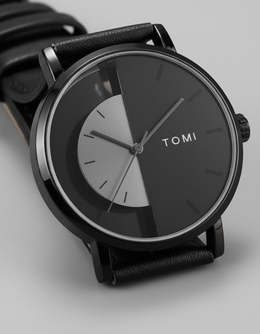 ExecutiveSet Black Luxury Business Gift Box (Watch + Wallet + Pen)