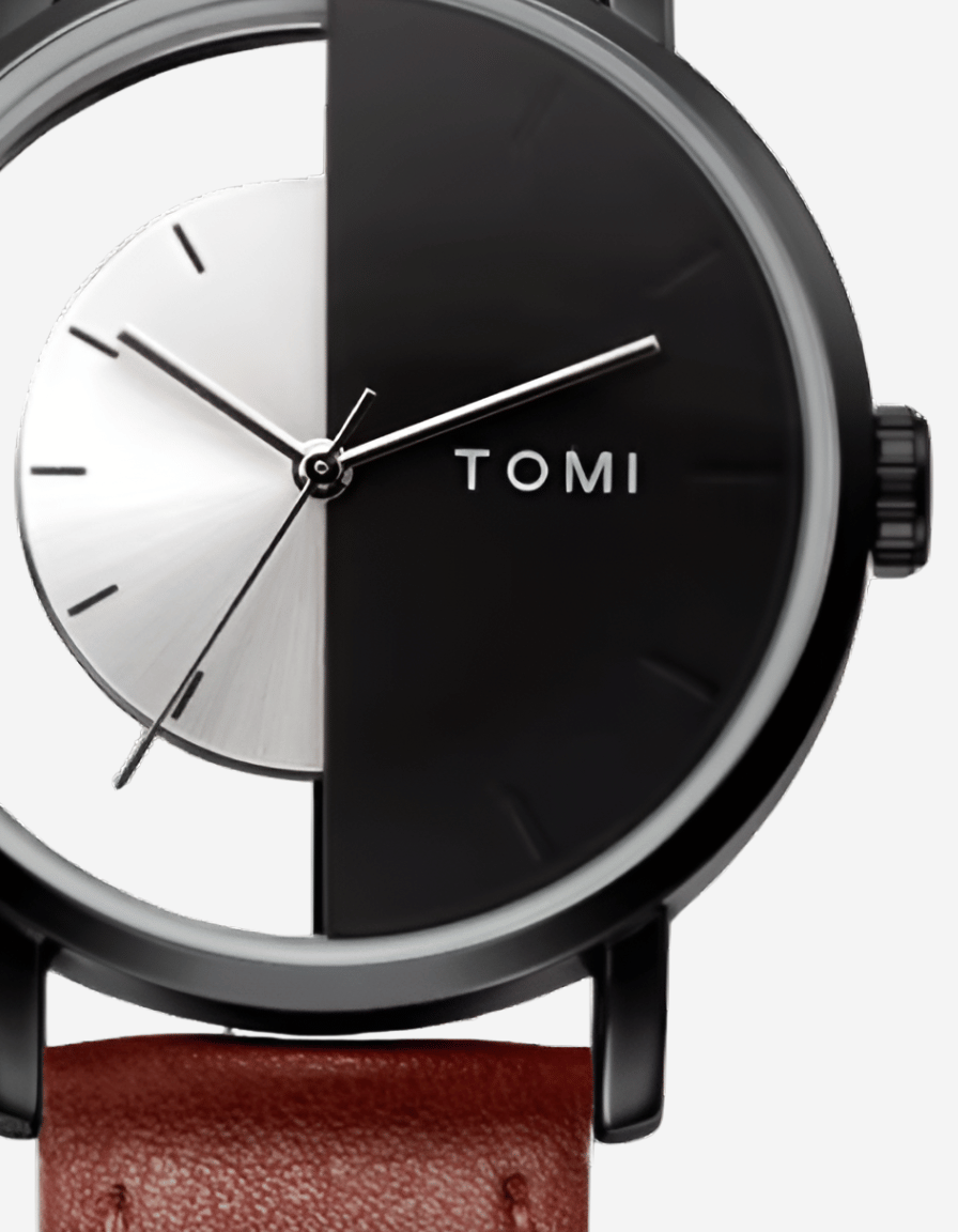 ExecutiveSet Brown Luxury Business Gift Box (Watch + Wallet + Pen)