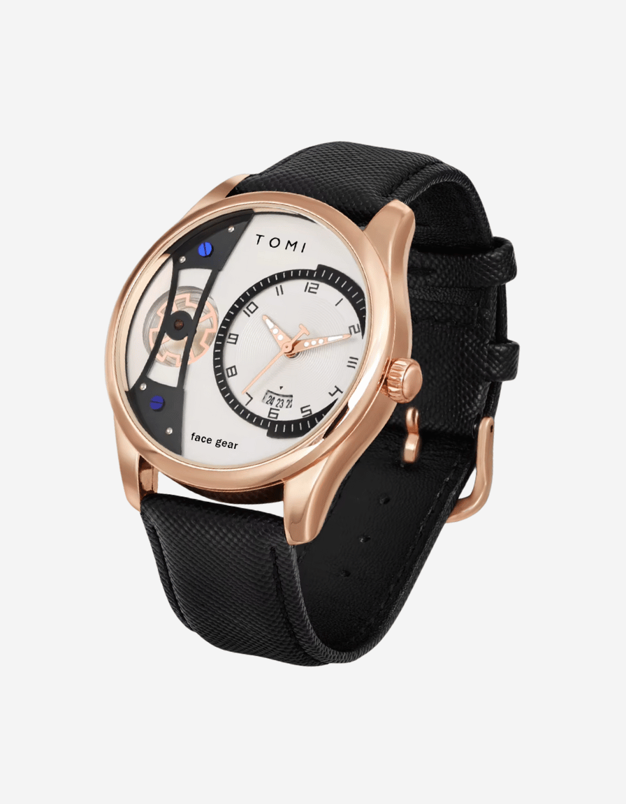 GearVista Rose Quartz Artistic Analog Watch With 2 Straps (Gift Box Edition)