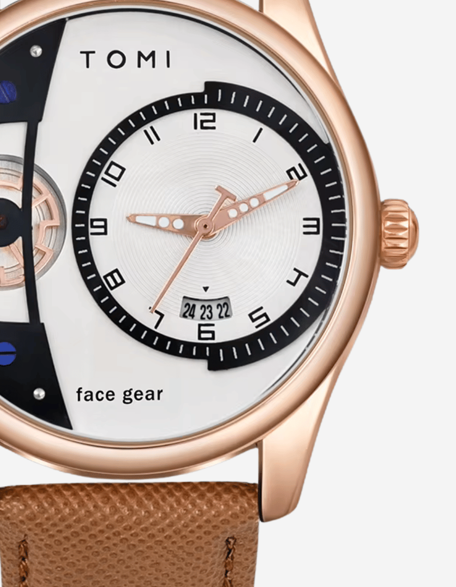 GearVista Rose Quartz Artistic Analog Watch With 2 Straps (Gift Box Edition)