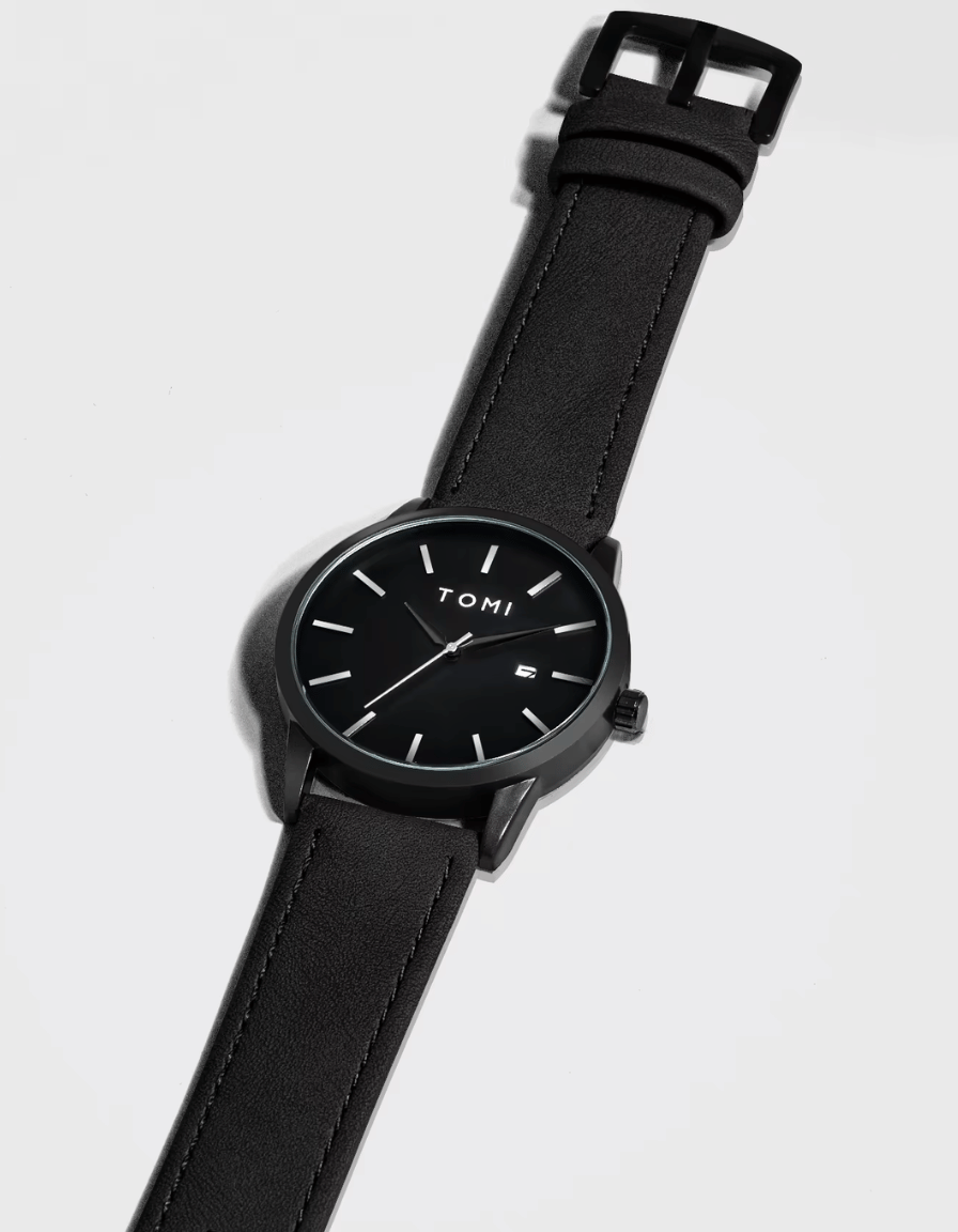 UrbanSlate Black Quartz Classic Analog Watch