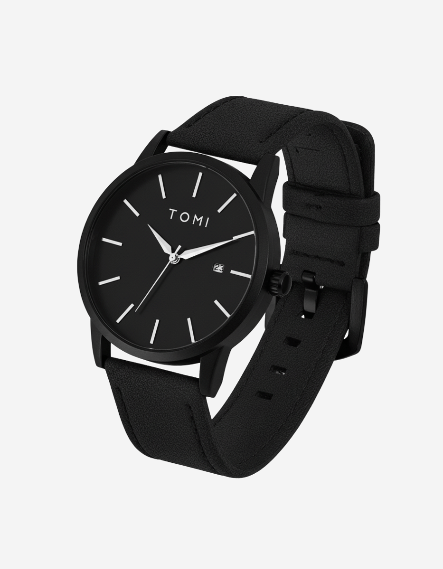 UrbanSlate Black Quartz Classic Analog Watch
