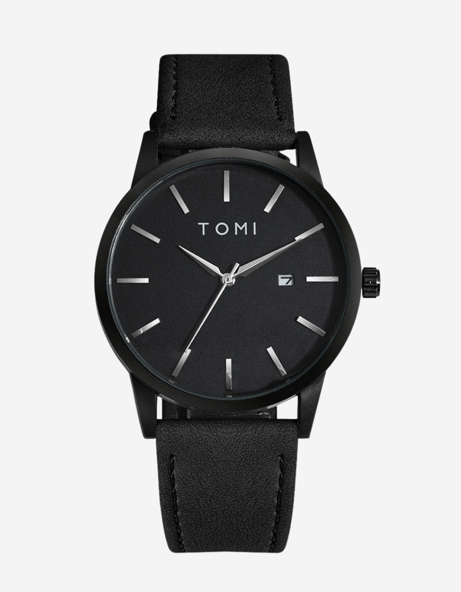 UrbanSlate Black Quartz Classic Analog Watch