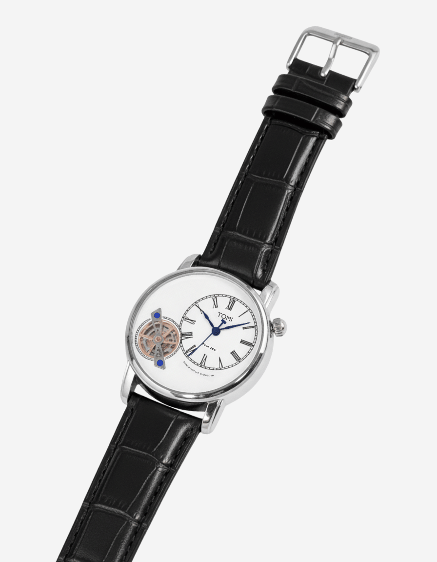 ImperialGear Silver Gift Box Quartz Analog with Two Straps